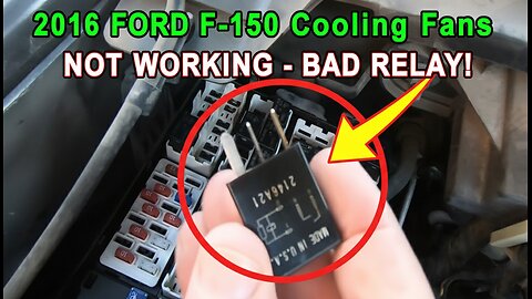 2016 Ford F-150 Cooling Fans are not working Correctly.