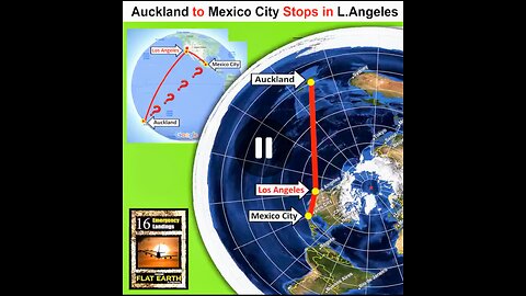 25 Flight Routes That Are Only Possible On A Flat Earth