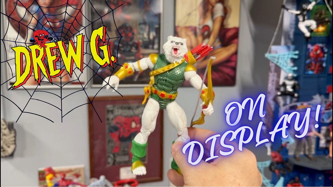 On Display! Marvel Legends Man-Wolf