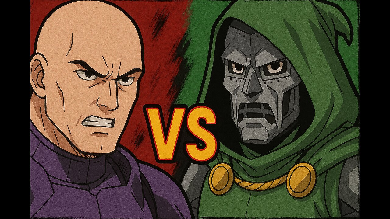 Lex Luthor vs Doctor Doom | Death Battle ReRumble