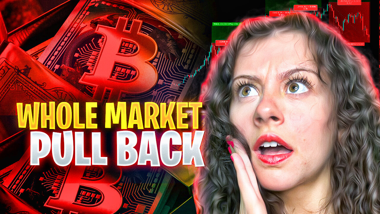 BITCOIN AND CRYPTO MARKET PULLBACK! CRITICAL LEVEL TO WATCH