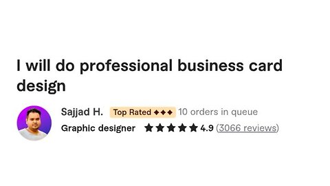 I will do professional business card design