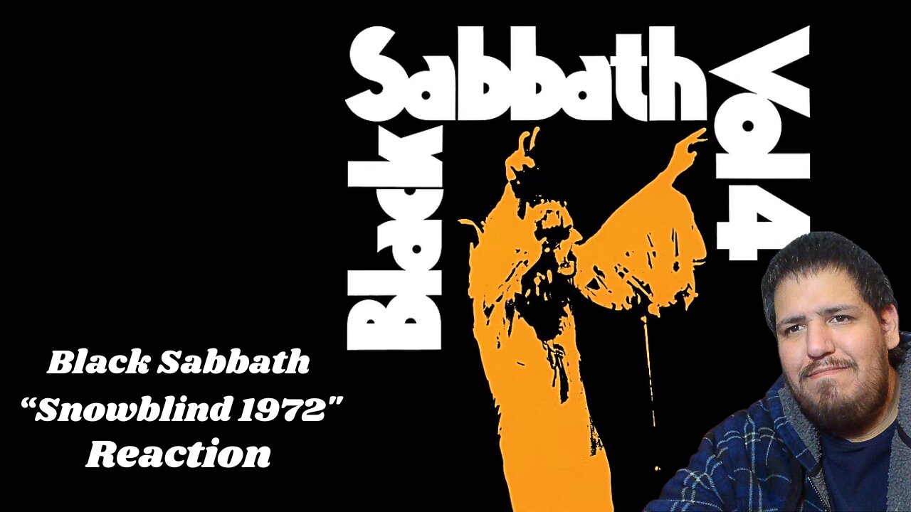 Black Sabbath - Snowblind 1972 | Music Reaction