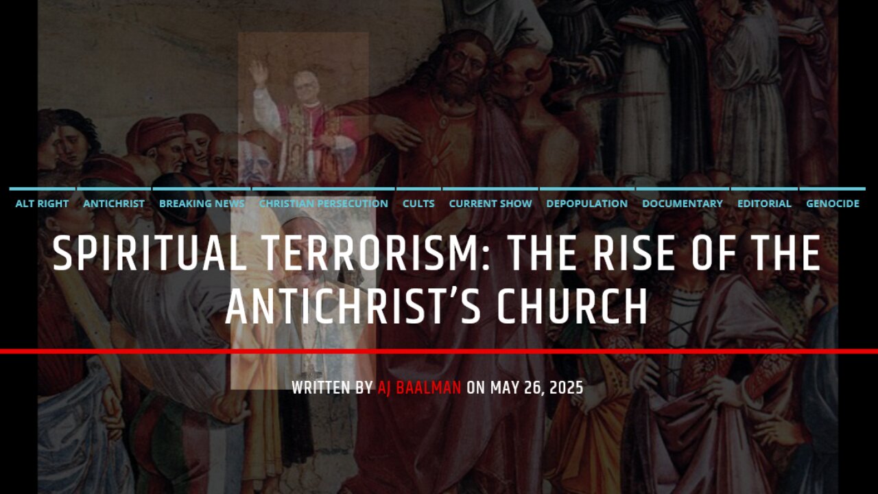 Spiritual Terrorism: The Rise Of The Antichrist's Church
