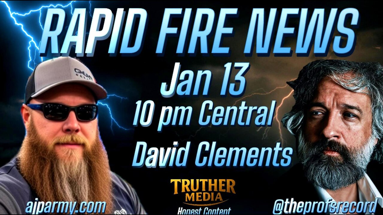 Rapid Fire News #1065 ~TURNING POINT TUESDAY~ W/ David Clements