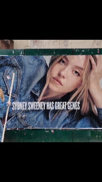 Sydney Sweeney's American Eagle ad is criticized for a pun on "jeans" and "genes."