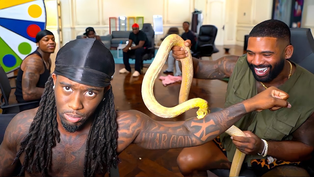 i got bit by a snake...