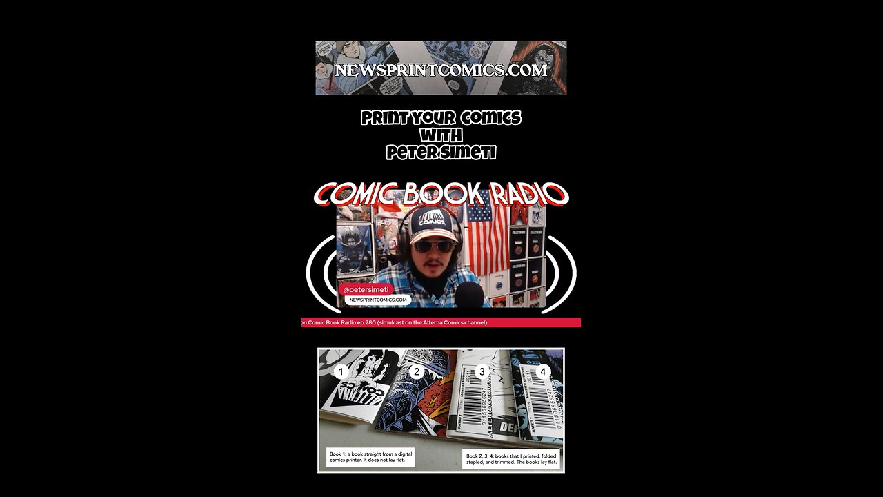 Print your comic with Peter Simeti #comics