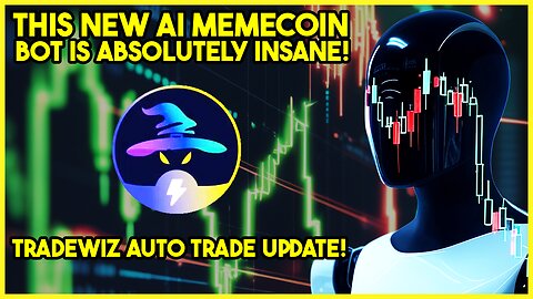 This NEW AI Memecoin Trading Bot TRADES ON AUTOPIOT (How To Set Up TradeWiz Auto Trade)