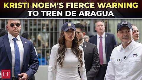 'Will hunt you down…': Kristi Noem's fierce warning as ICE arrests 600 Tren de Aragua gang members