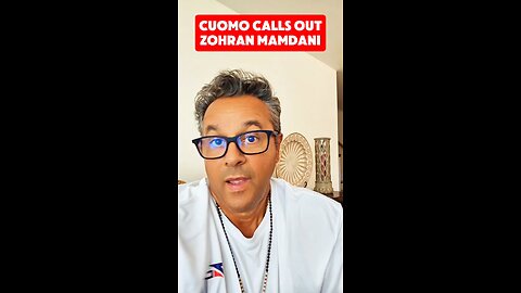 Cuomo Calls Out Zohran Mammdani. New Yorkers its time for a change. Vote out democrats.