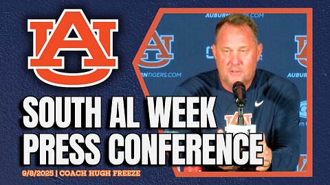 Hugh Freeze Previews Auburn vs South Alabama | FULL PRESSER