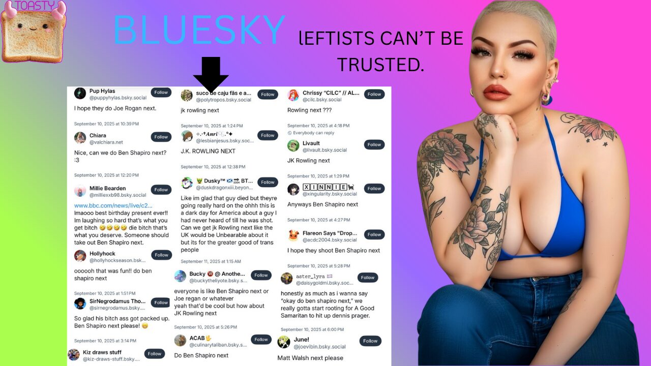 There's no making peace with the left. Information about Charlie Kirk's killer.