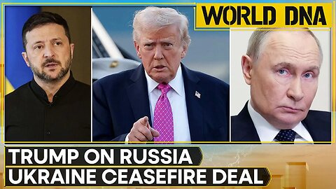 Trump's Big Statement On Russia Ukraine Ceasefire Deal, Says 'Putin Let Me Down' ｜ WION World DNA