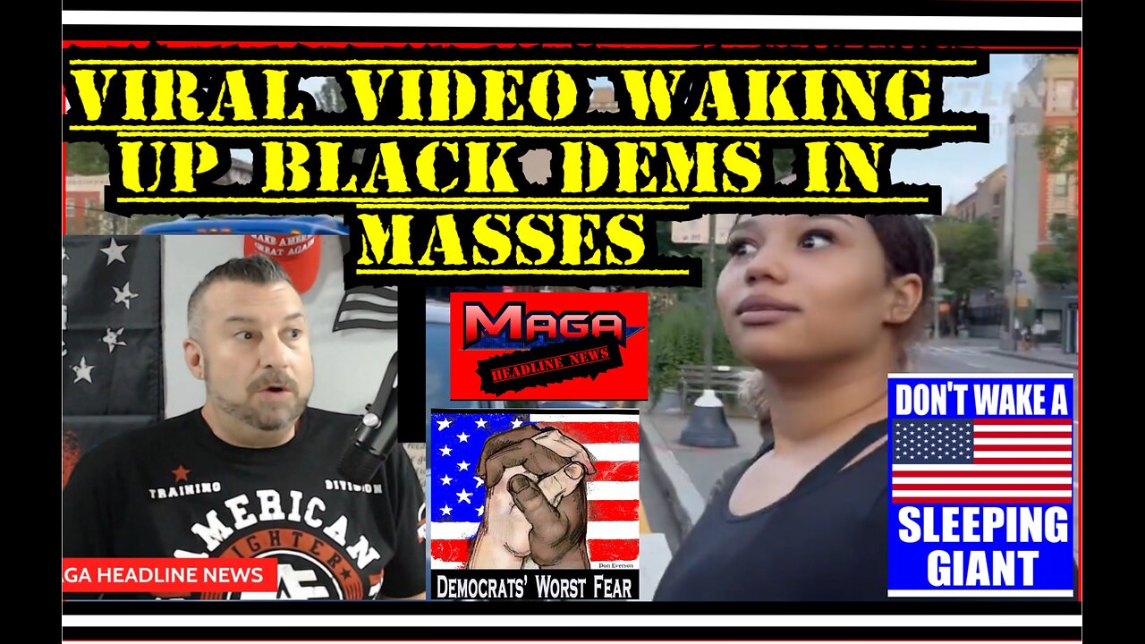 Viral video waking up Black dems in masses !!!! STRONG TOETHER !