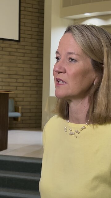 AG Kris Mayes part of an interview.