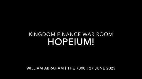 Hopeium Exposed: How QFS & Get-Rich-Quick Scams Hook Christian Leaders | Kingdom Finance War Room