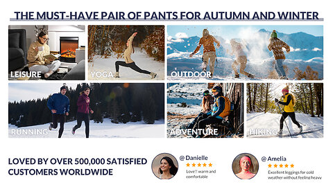 From gym to errands: fleece-lined, water-resistant leggings with pockets