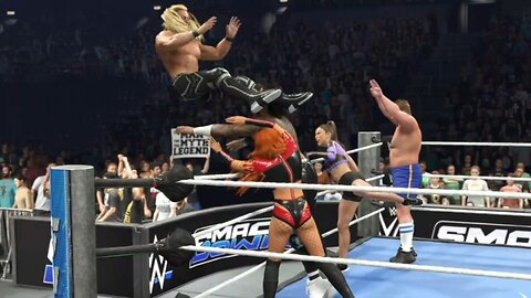 Becky Lynch and Jey Uso get cheated out of the NXT Mutiny Tag Title - Coach Jdub WWE2K25 Part 19.