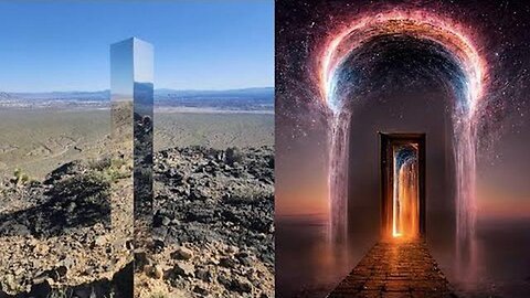 "Mysterious Monolith Reappears: Alien Artifact or Demon Summoning Portal?"