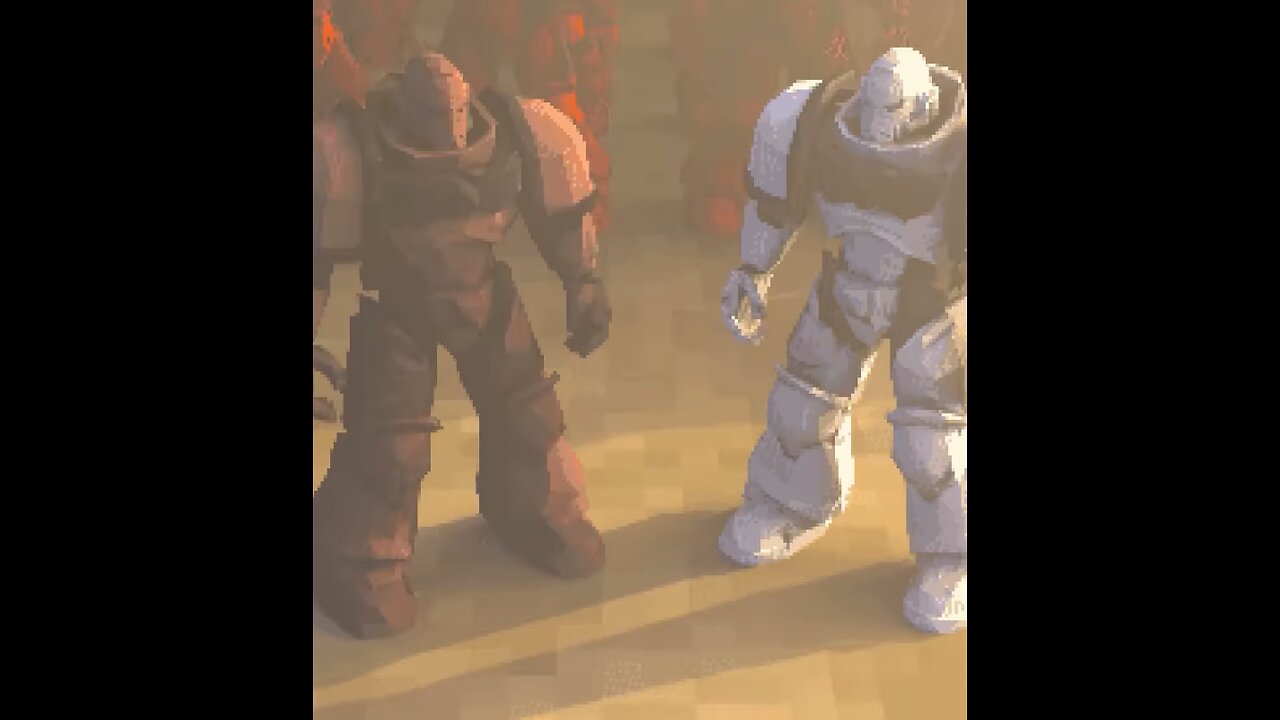 What happened to the lost legions of the Space Marines? (Warhammer PS1 Demake)