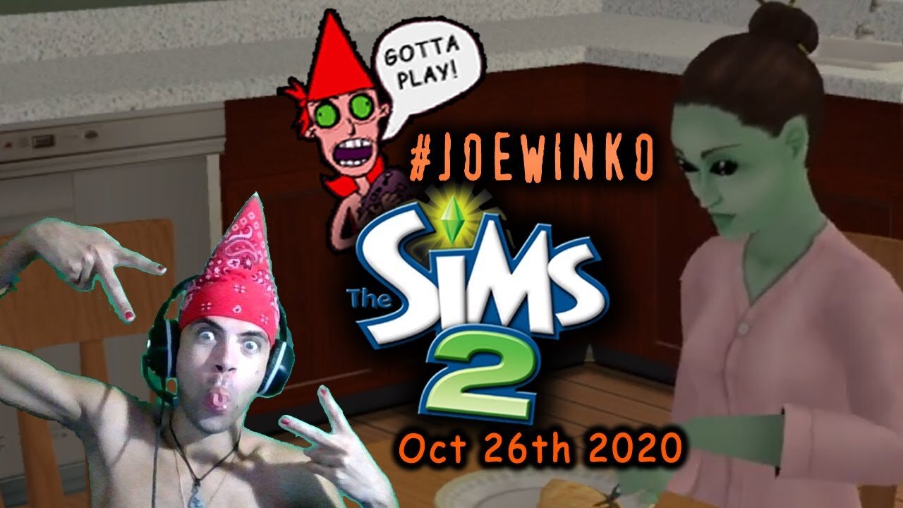 Return to the Sims 2 - Sims 2 Gaming Livestream (Oct 26th 2020) - Joe Winko