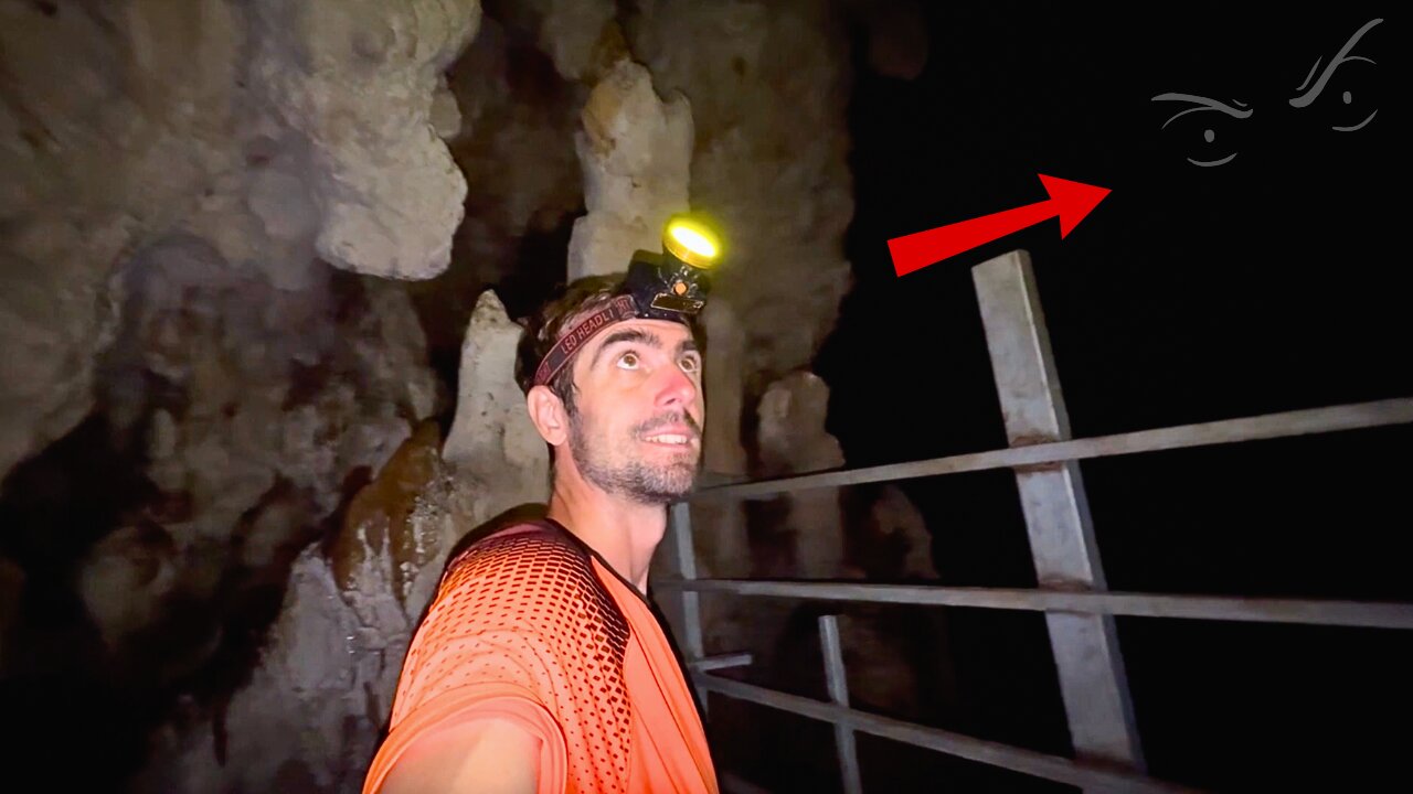 Accidentally FOUND a CAVE at the mountain