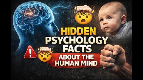 🧠 Hidden Psychology Facts About the Human Mind #PsychologyFacts #HumanMind #DeepPsychology