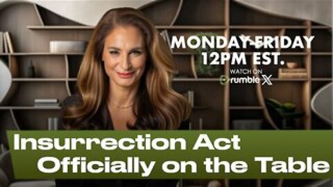 MORNINGS WITH MEL K - Insurrection Act Officially on the Table 1-07-26