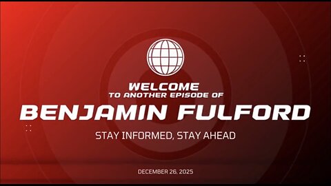 New Benjamin Fulford Friday Q and A - Dark Winter Intel