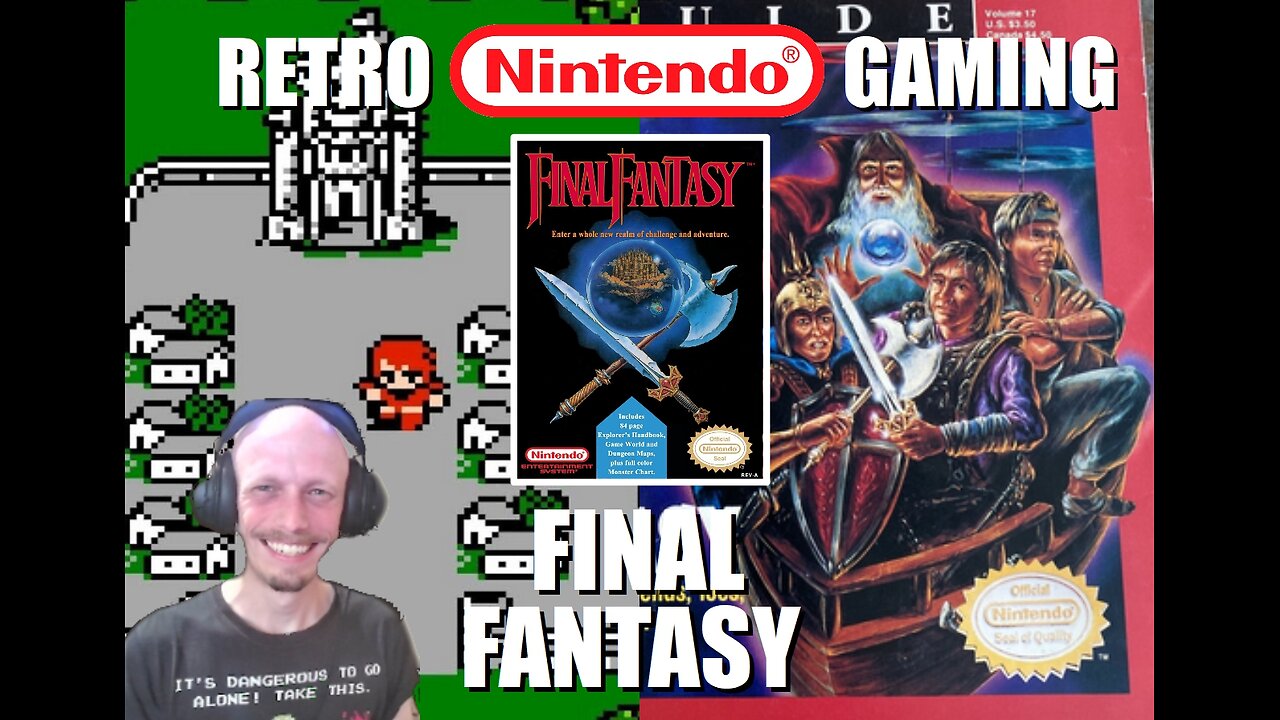 Final Fantasy (NES): When the World is Veiled in Darkness, Four Young Warriors Arrive to Fight Chaos