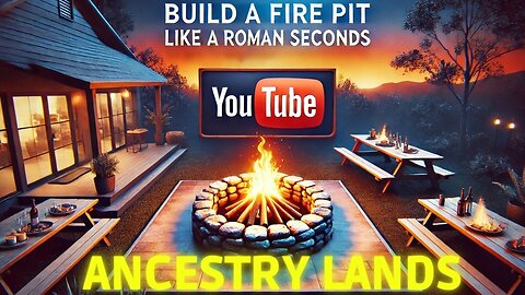 Time-Traveler's Guide to Building a Roman Fire Pit: Easy DIY Backyard Upgrade!