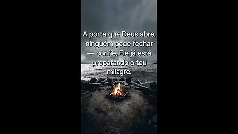 Quem Crê que o milagre que Deus preparou já está chegando?