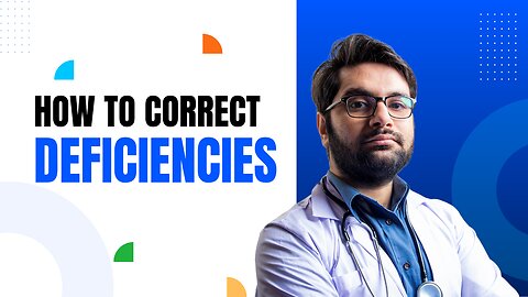 how to correct NUTRIENT DEFICIENCIES