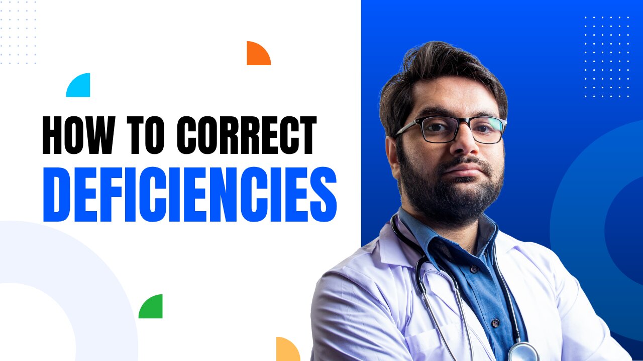 how to correct NUTRIENT DEFICIENCIES