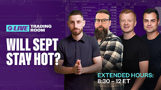 LIVE Trading: How Pros Trade A Bull Market