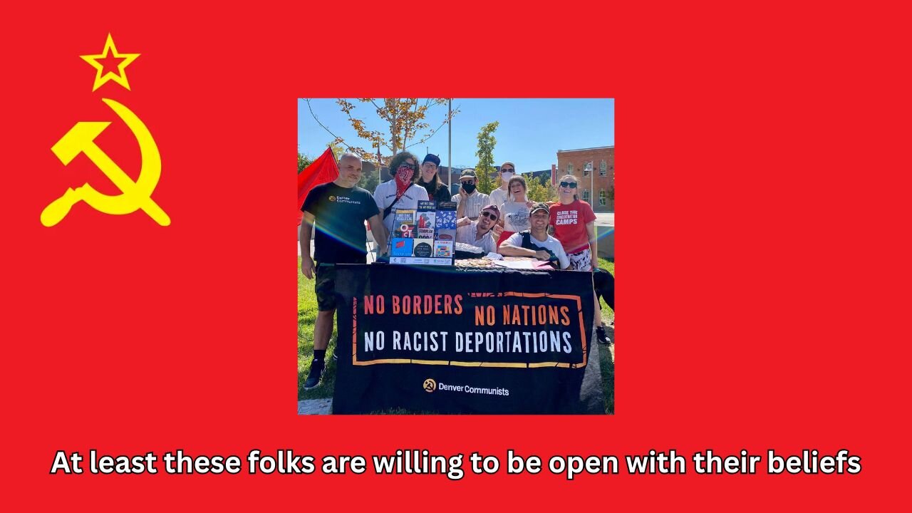 A US communist groups helping with the riots has a member say the quiet part out loud