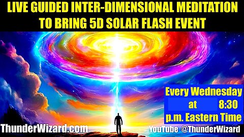 LIVE InterDimensional Meditation To Contact ETs and Bring New 5D Earth