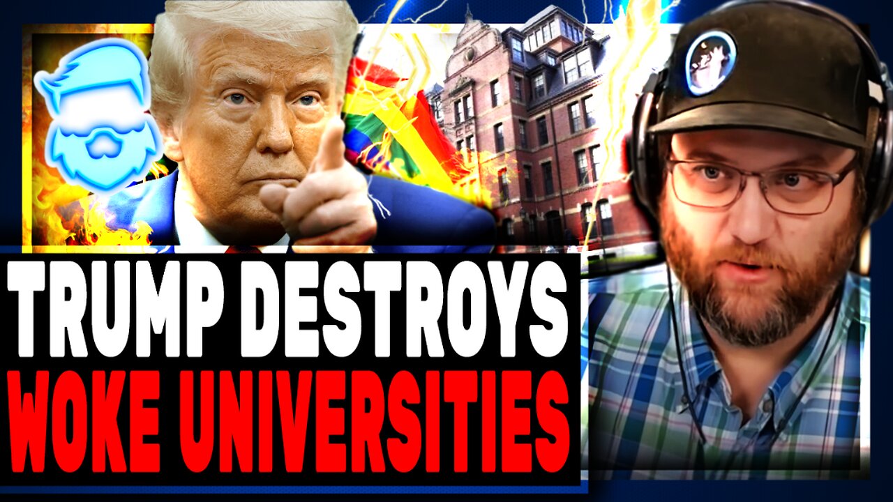Trump Goes NUCLEAR On Woke Harvard Pulls ALL Funding & Tax Exempt! Humiliates Dems In HILAROUS Way!