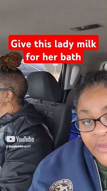 She's ready to take a milk bath #jokeoftheday