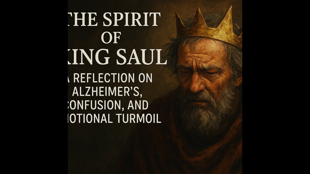 The Spirit of King Saul: A Reflection on Alzheimer's, Confusion, and Emotional Turmoil