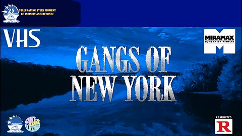 Opening to Gangs of New York 2003 VHS