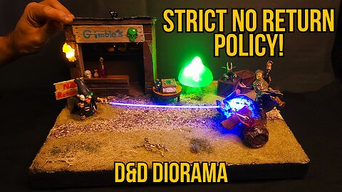 D&D Diorama Build: A Gnome Warlock’s Last Stand!