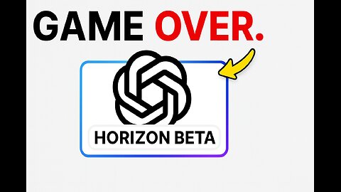 NEW Horizon Beta: GPT5? 🤯 (FREE!)