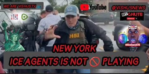 N.Y ICE AGENTS Is Not 🚫 Playing... #VishusTv 📺