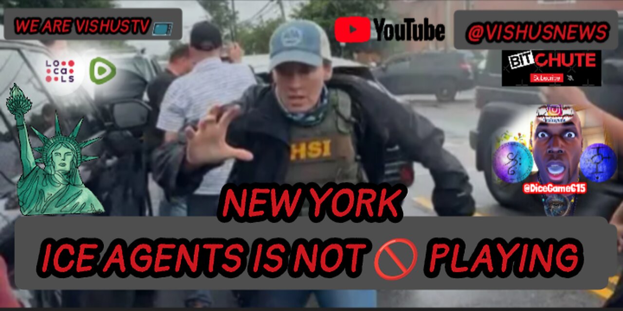 N.Y ICE AGENTS Is Not 🚫 Playing... #VishusTv 📺