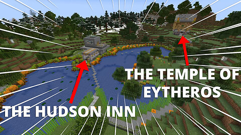 Presenting The Hudson Inn & The Temple of Eytheros (2b2t Build) - (PC HD) [720p30FPS]