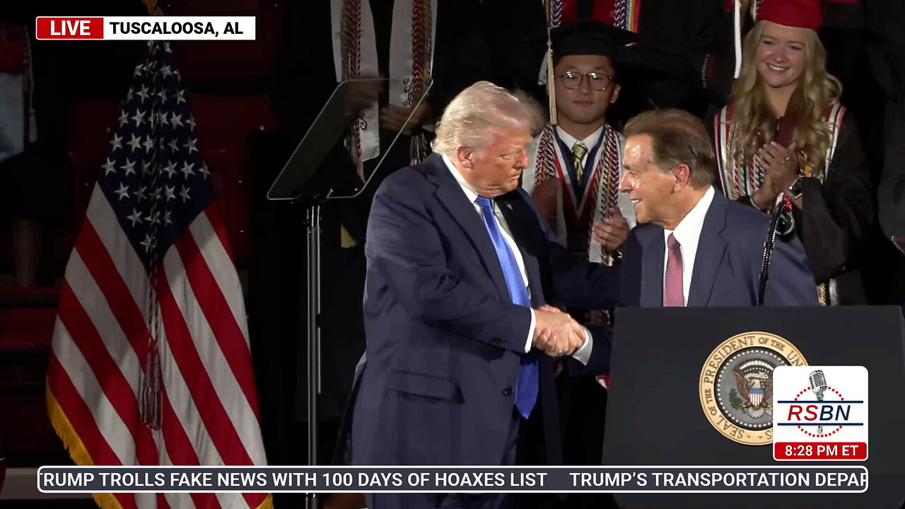 FULL SPEECH: President Trump Gives Commencement Address at University of Alabama - 5/1/25