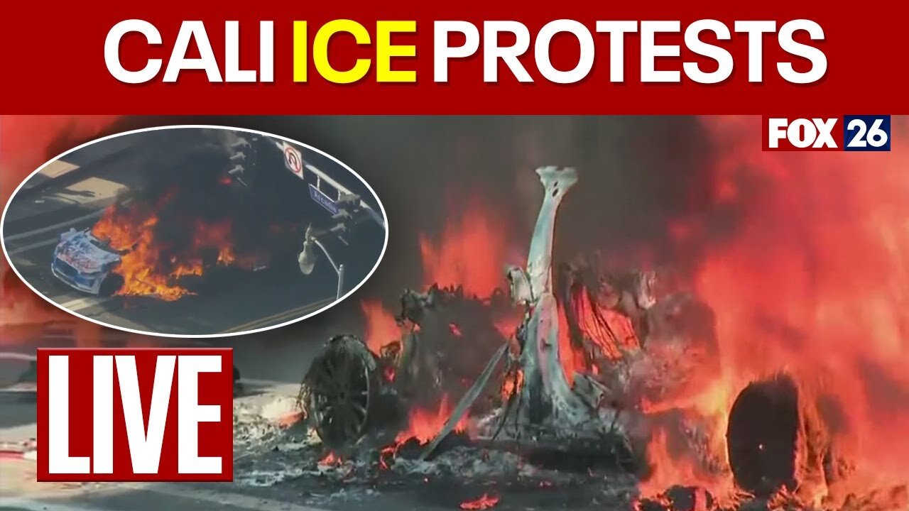 LIVE: ICE protests in Los Angeles county