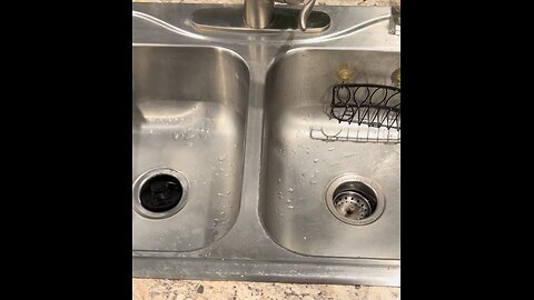 DIY: Unclog The double Kitchen Sink!